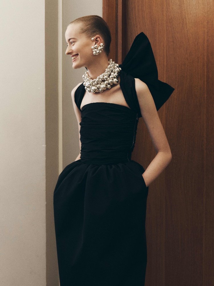 A look from Patou SS26 photographed by Florie Berger