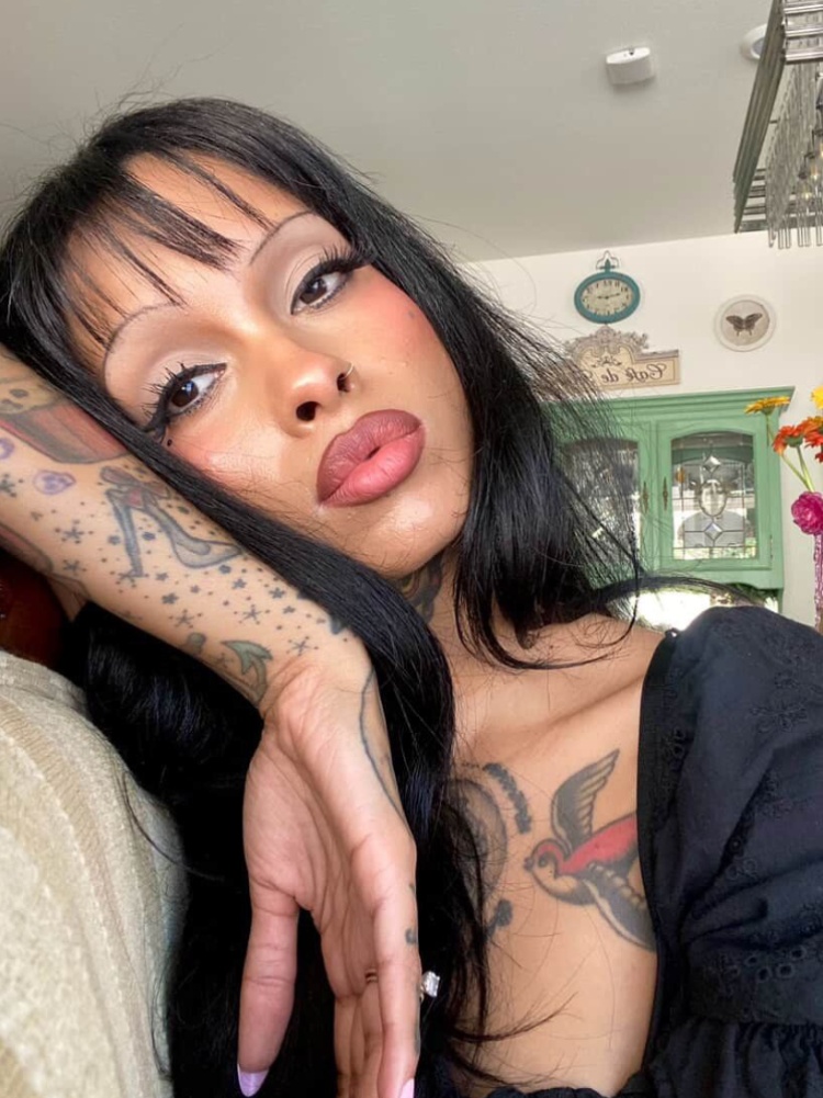 Paris Castellanos, a California-based content creator, on her preference for skinny brows