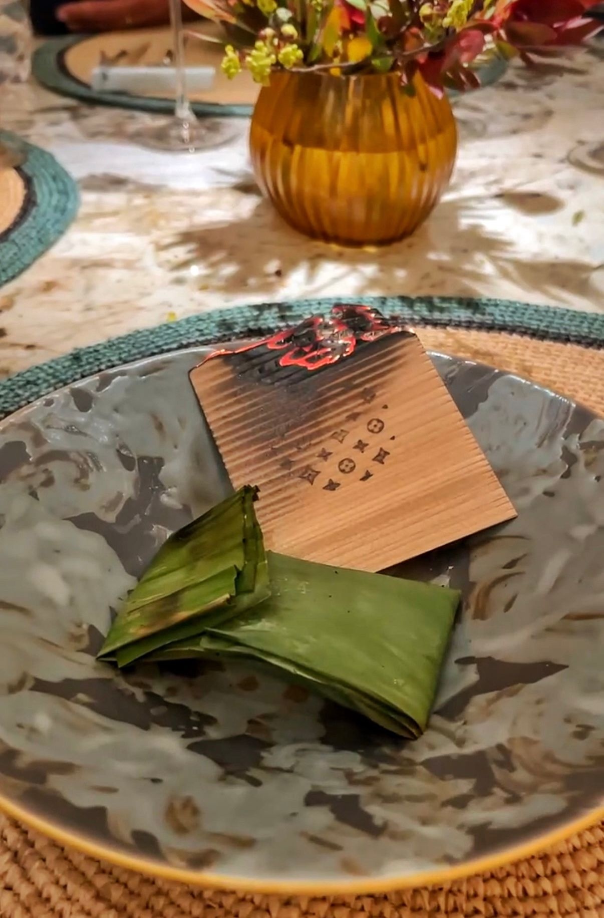 Patrani machhi at Gaggan at Louis Vuitton