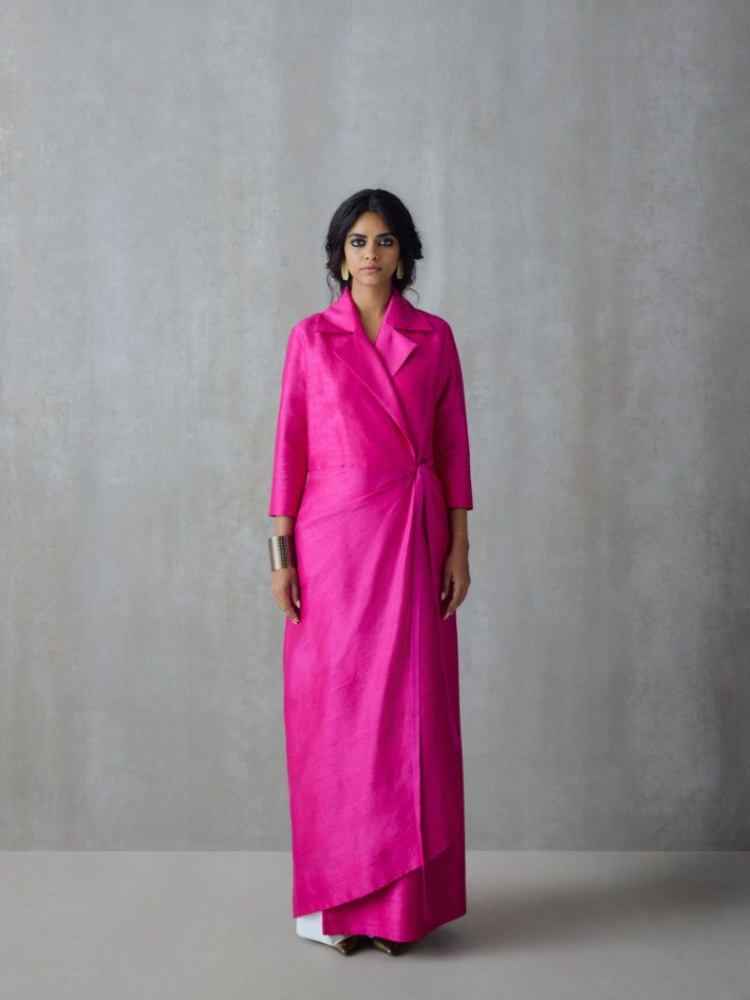 Wrap-around dress, Payal Khandwala in The Nod's Diwali outfit guide