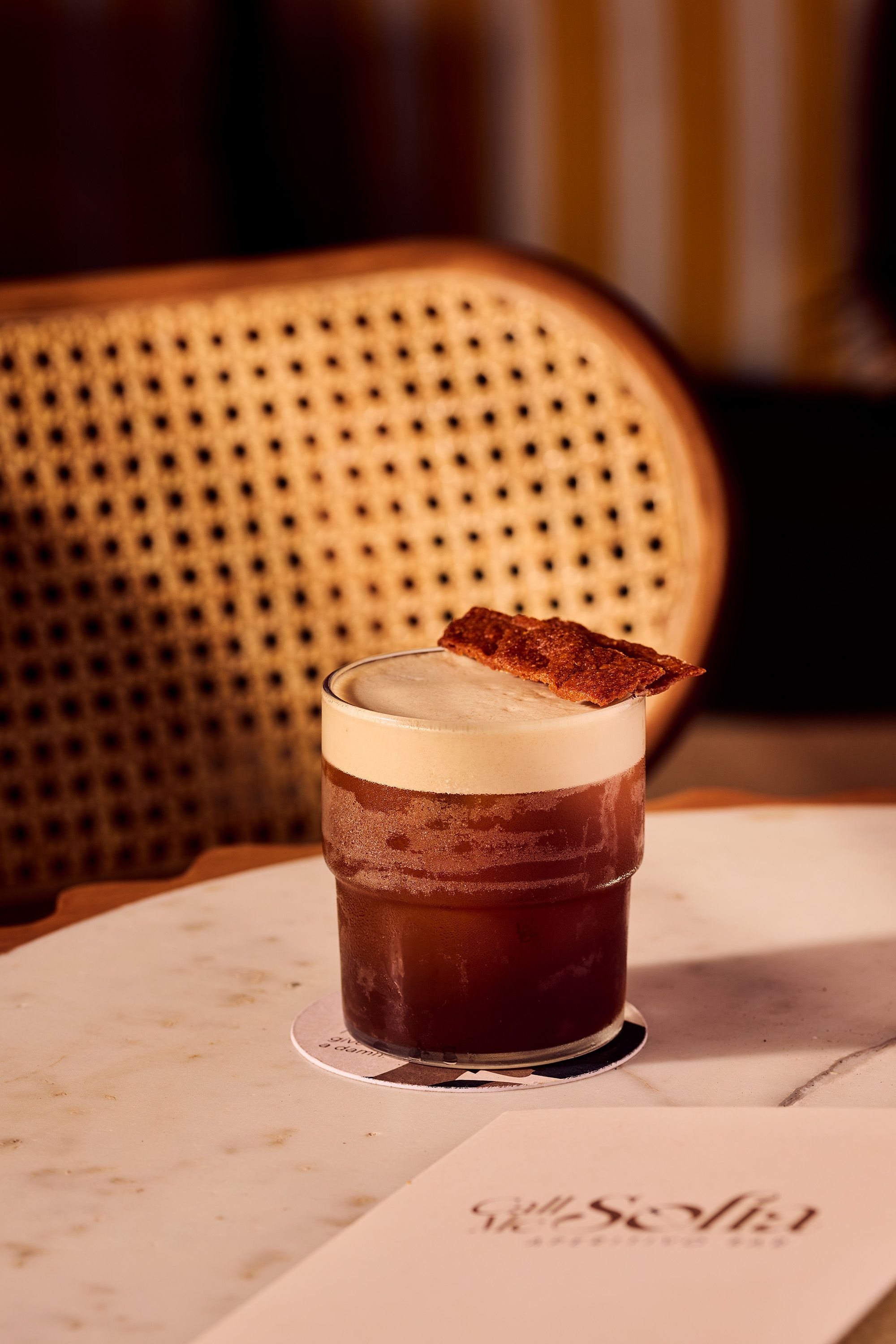 The Pick Me Up cocktail at Call Me Sofia by Olive Group in Union Park, Khar