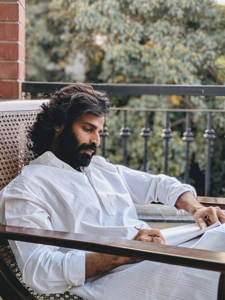 The designer Pranav Kirti Misra of Huemn