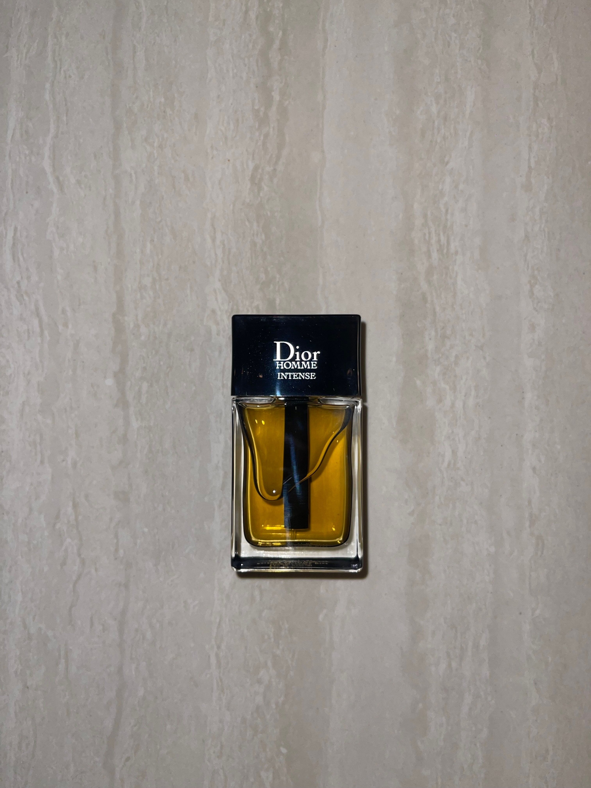 Runway model Pratik Shetty’s Dior Homme Intense fragrance