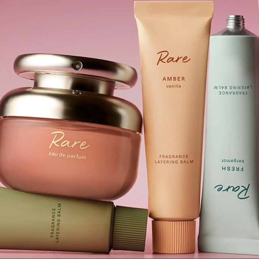 Selena Gomez's Rare Beauty has launched a new fragrance, along with 4 perfume primers that are meant for layering