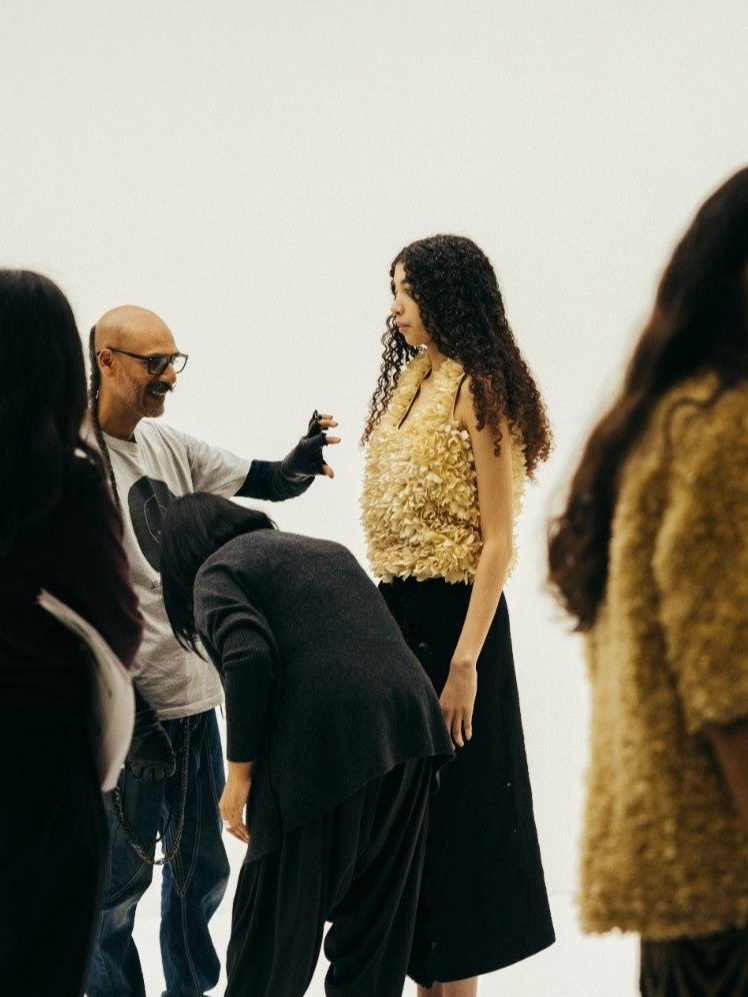 Raw Mango London Fashion Week fittings