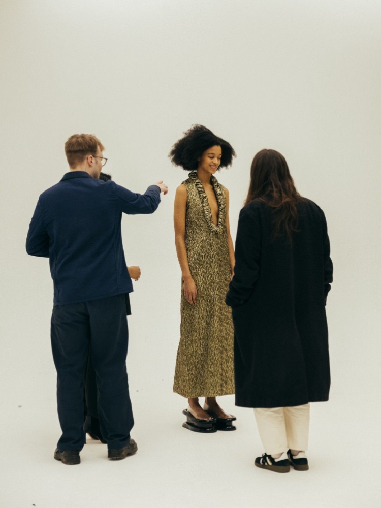 Behind the scenes at the Raw Mango London Fashion Week fittings