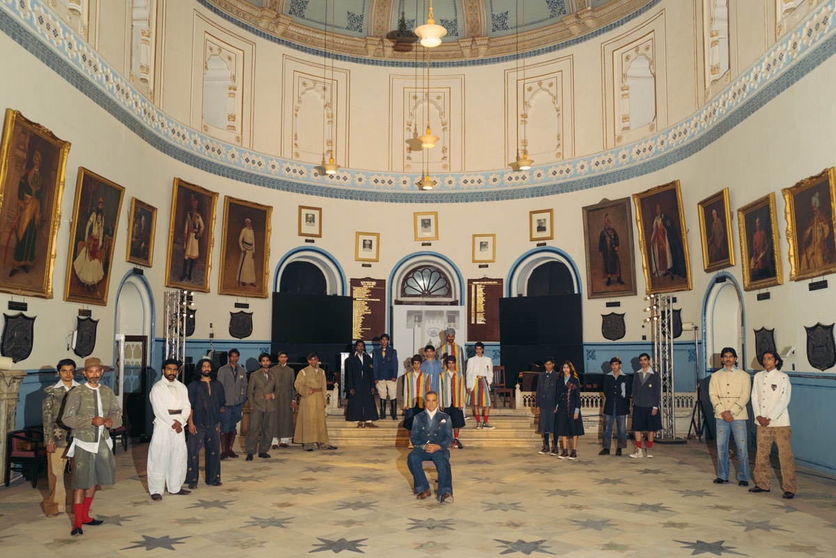 The new Rkive City collection inspired by Mayo College's uniforms in the school's main building