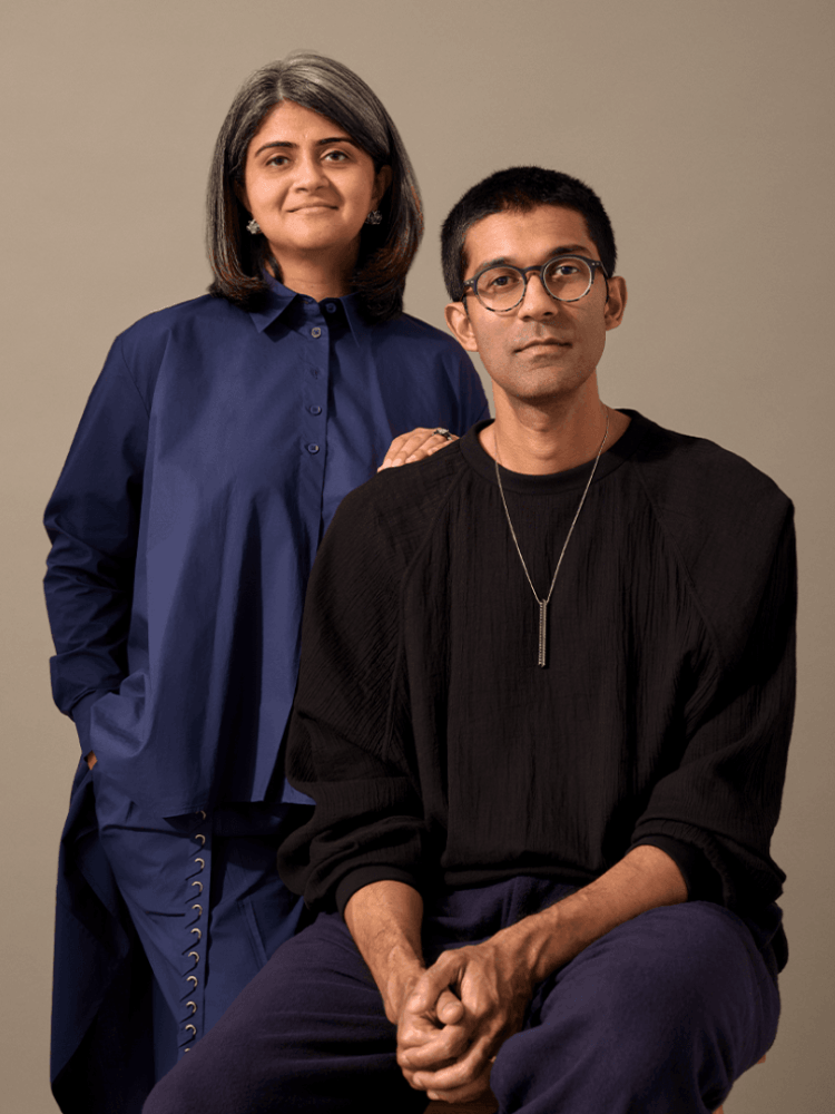Roshni and Rahul Jhaveri, the duo behind Studio Renn