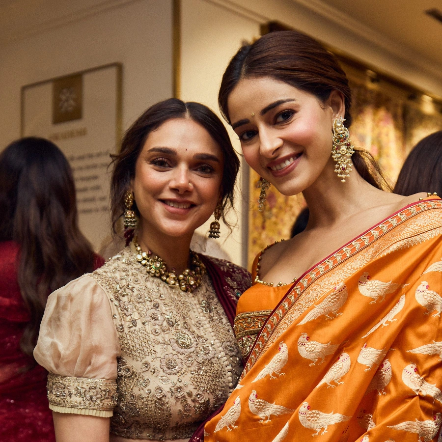 Aditi Rao Hyadri and Ananya Pandey at the Swadesh event