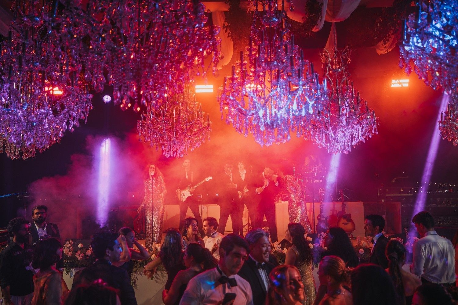 Paris-Select performing at Sagiri Gidwani and Ankur Patel's wedding