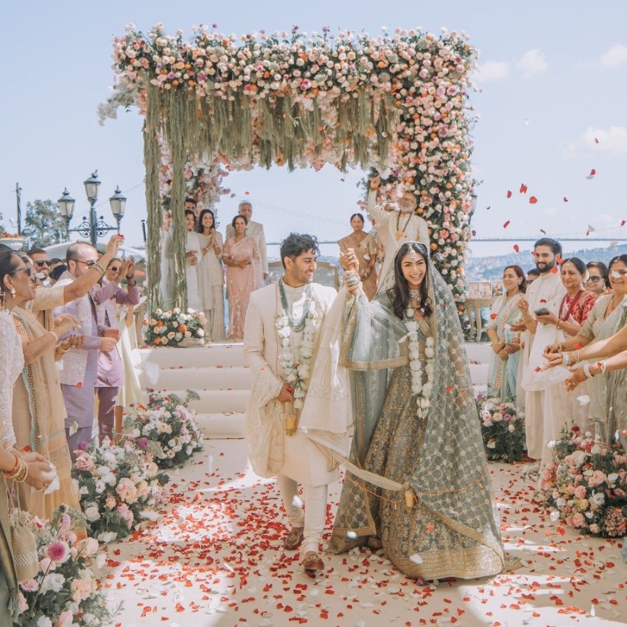Sagiri Gidwani and Ankur Patel's Indian wedding in Istanbul, Turkey