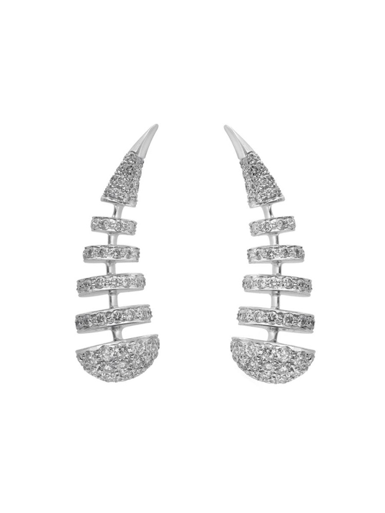 Cosmos earrings, Sajjante