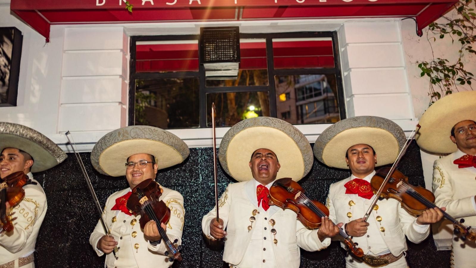 Performers at Sanjana Sippy's wedding in Mexico, the hot new destination for Indian weddings