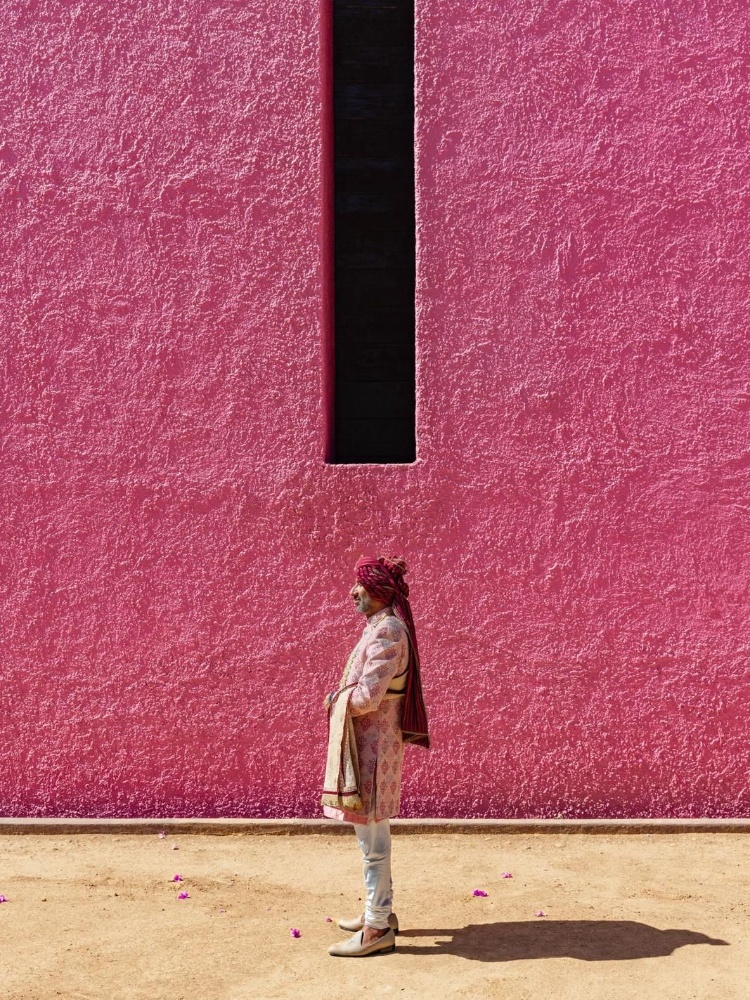 Sumesh Sachar, Sanjana Sippy's husband, on his wedding day in Mexico
