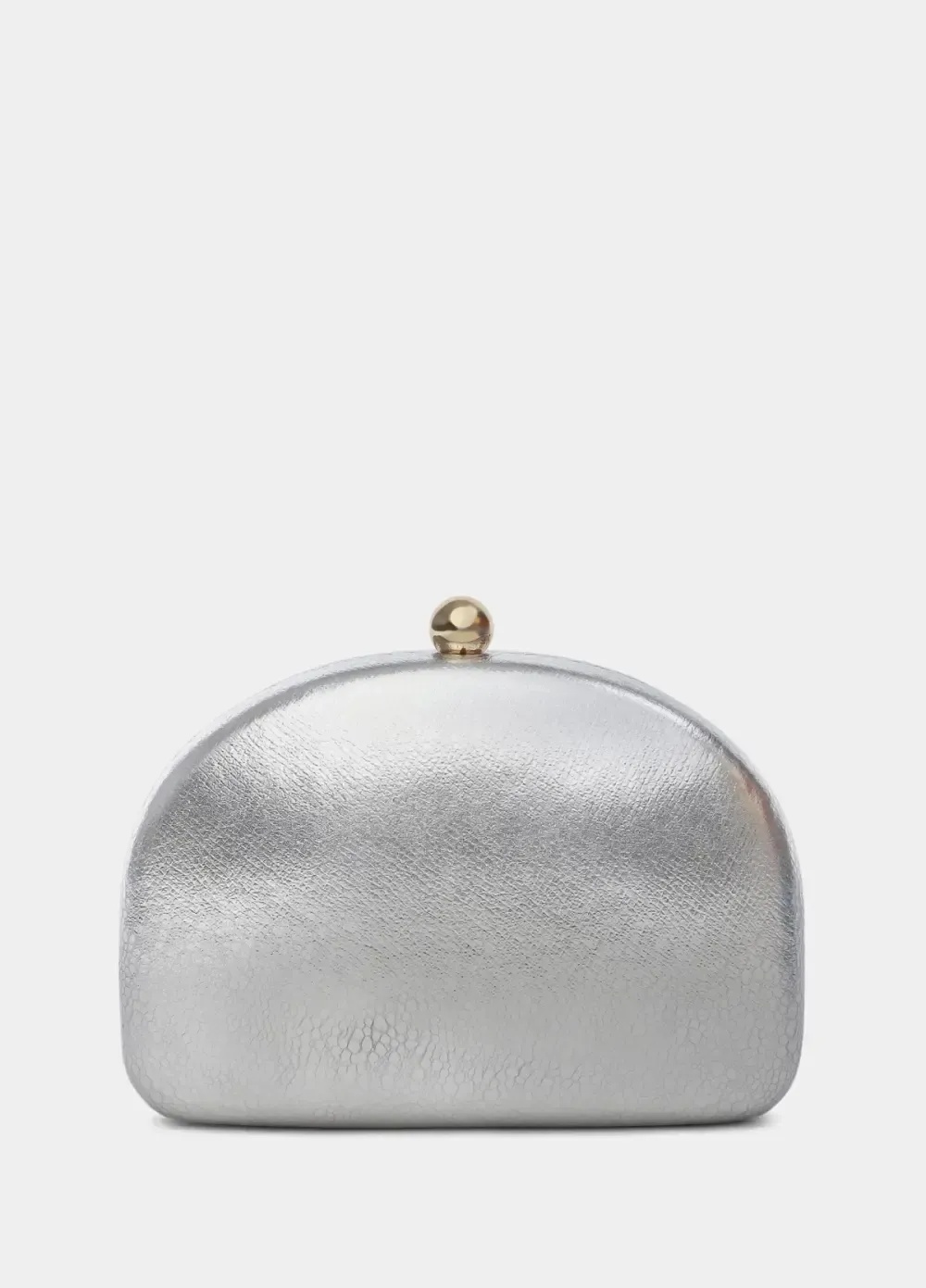 Satya Paul SILVER RIPPLE HARD CLUTCH