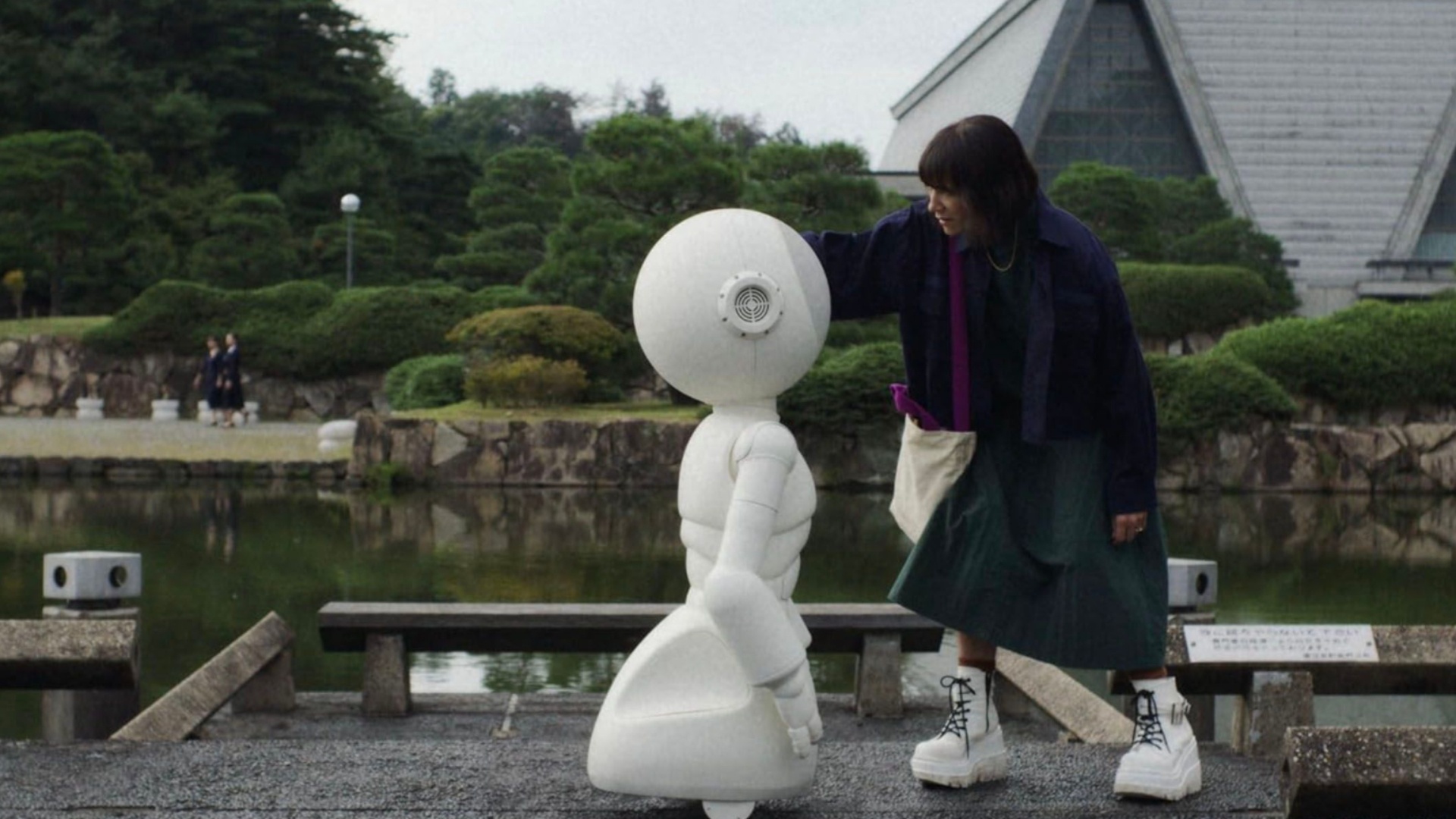 A still from Sunny featuring Rashida Jones as Suzie Sakamoto