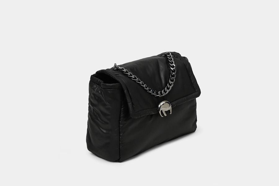 Noir Saf Baguette Bag by Shivan & Narresh