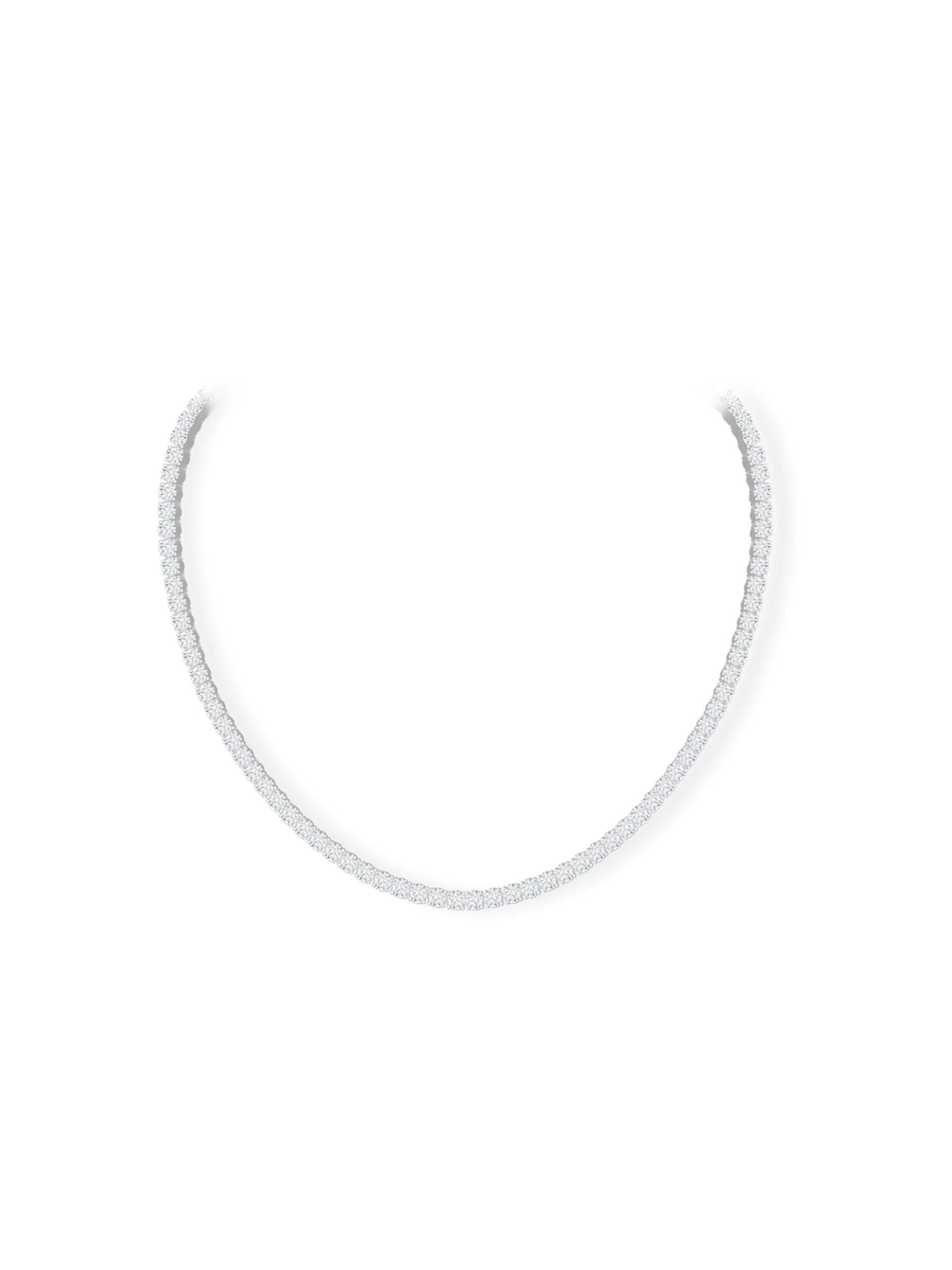 Single Line Diamond Necklace, Shruti Sushma