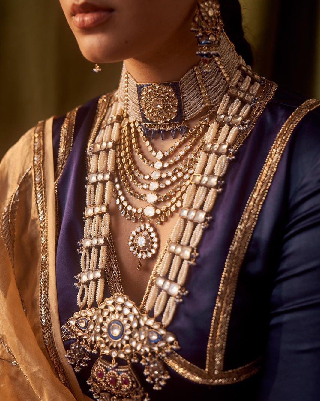Shri Paramani Jewels, Bridal Choker, The Nod Mag