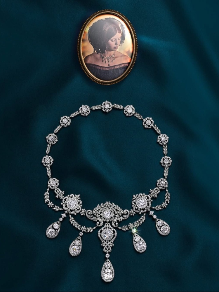 The Tiffany & Co archive gold, platinum, and diamond Wade necklace