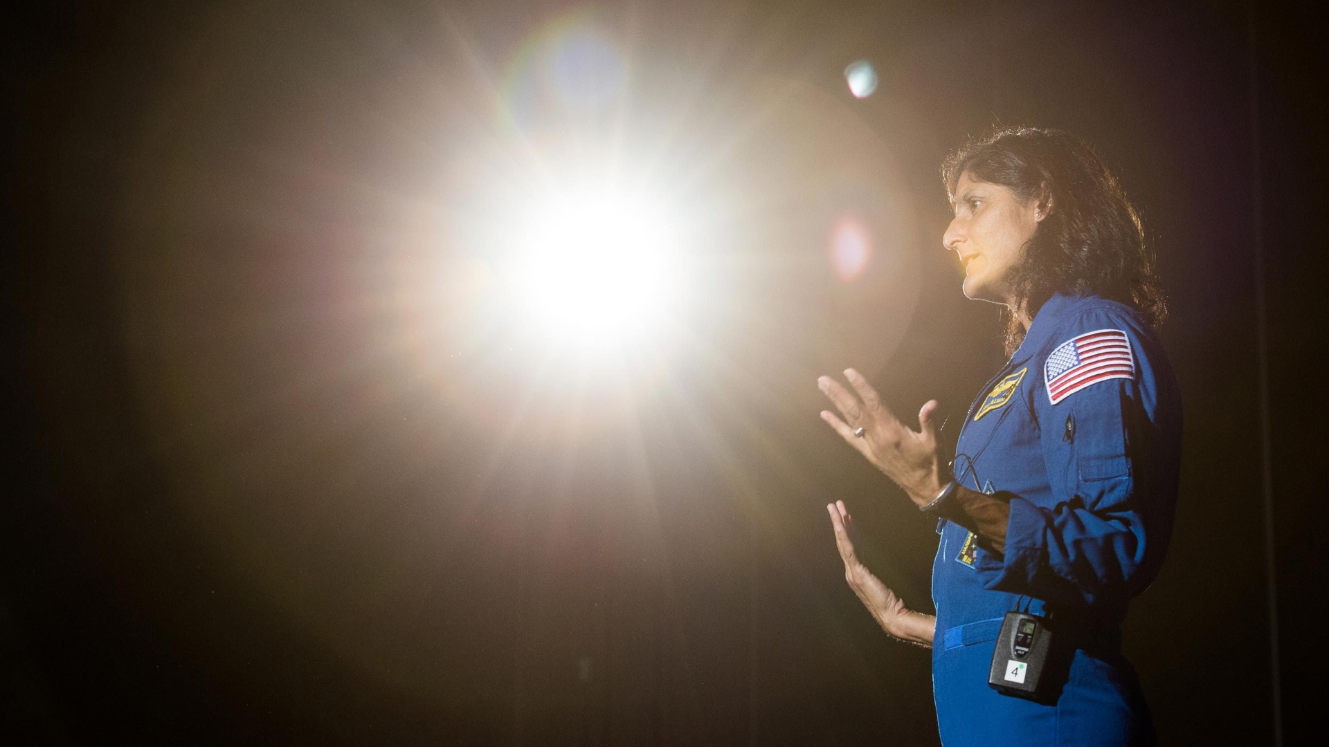 Sunita Williams at KLF
