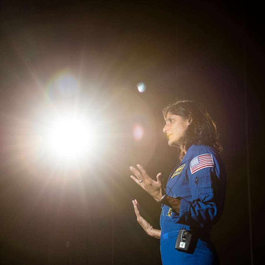 Sunita Williams at KLF