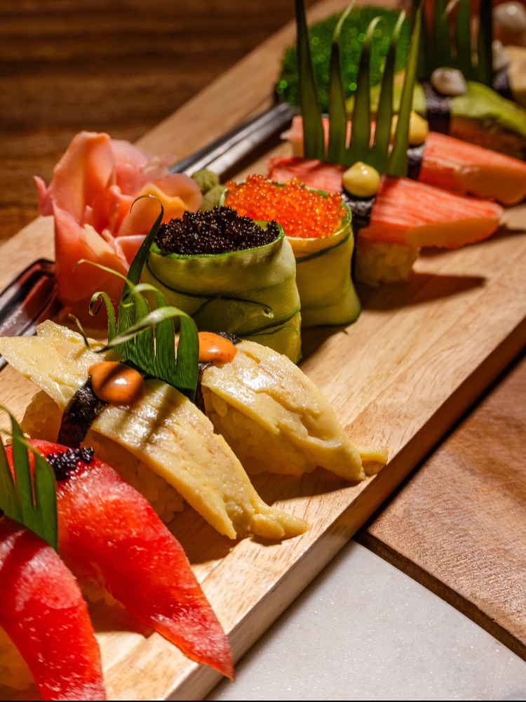 Sushi platter, The Nod Mag