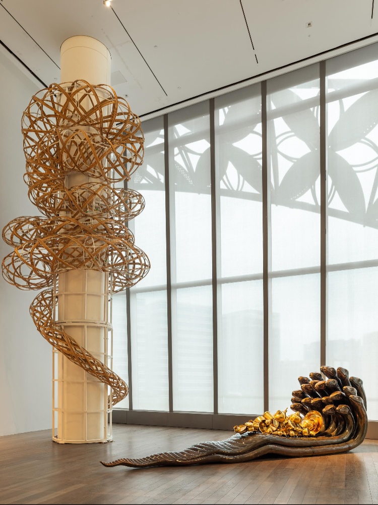 A view of the Bvlgari Serpenti Infinito Exhibition at Art House, Nita mukesh ambani cultural centre