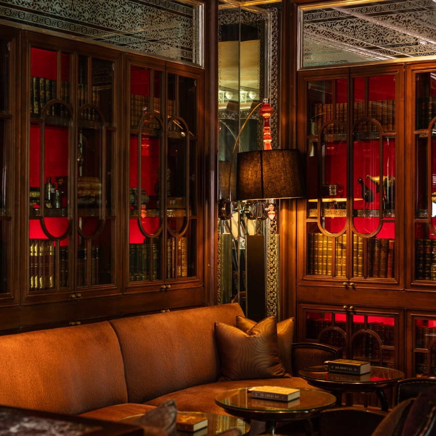 The Library Bar features the latest edition of Literary Mixology