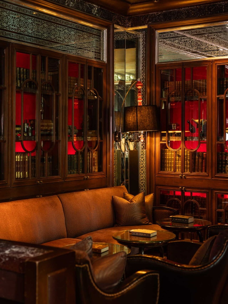 The Library Bar features the latest edition of Literary Mixology