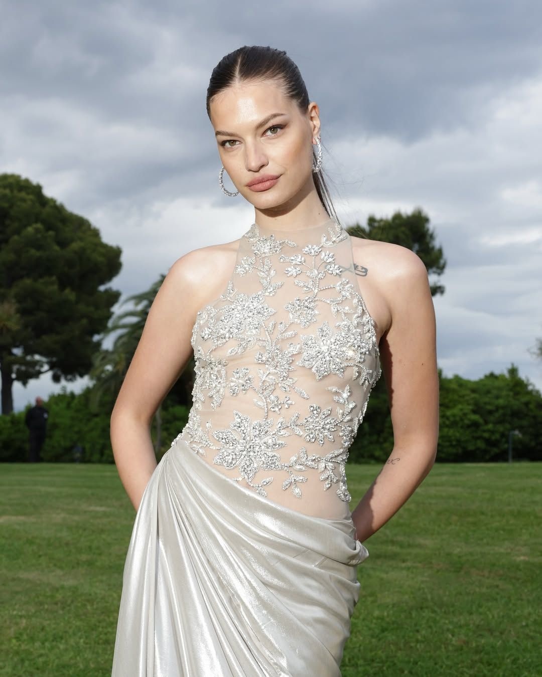 Faretta Radic in Manish Malhotra, Sheer, Afterparty, The Nod Mag