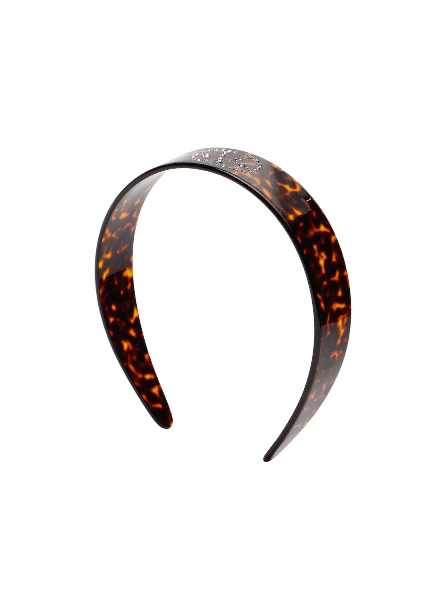 Valentino V logo embellished headband