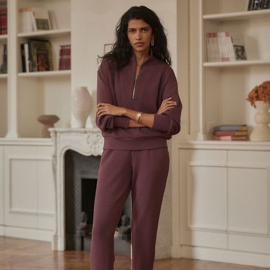 Model Pooja Mor in a Varley campaign