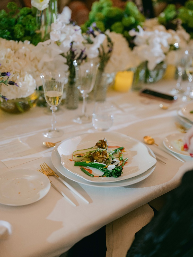 Wedding dinner at the Grand Salon
