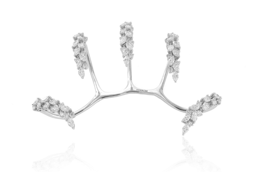Yeprem Y-Conic claw handpiece with diamonds