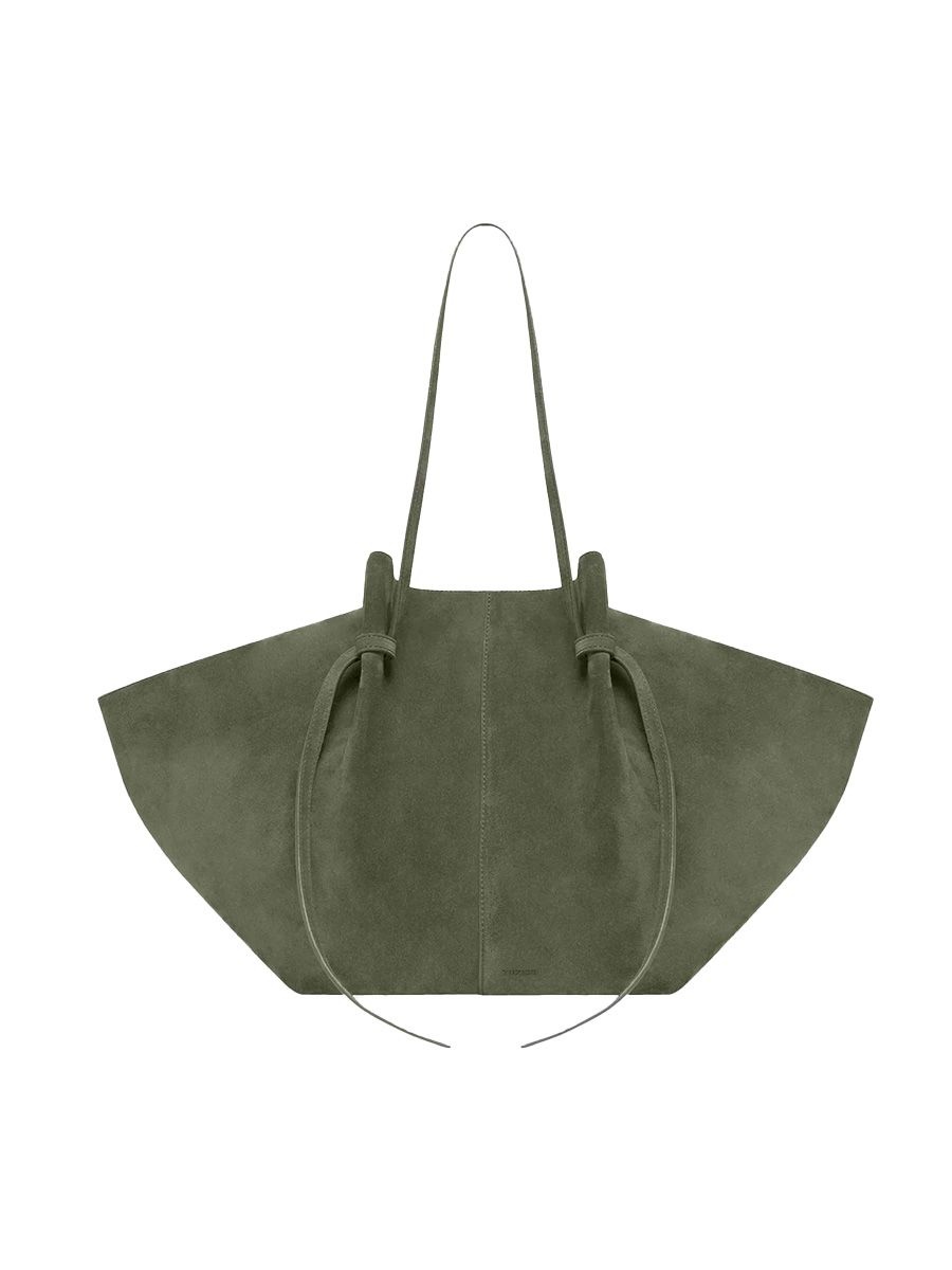 Yuzefi Large Mochi Birch suede bag