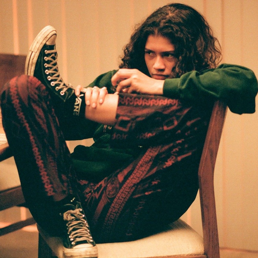 Zendaya Coleman playing Rue Bennett in HBO's Euphoria