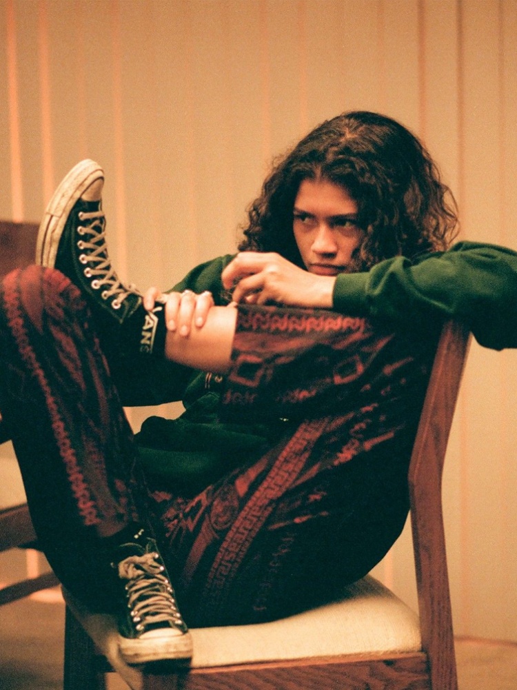 Zendaya Coleman playing Rue Bennett in HBO's Euphoria