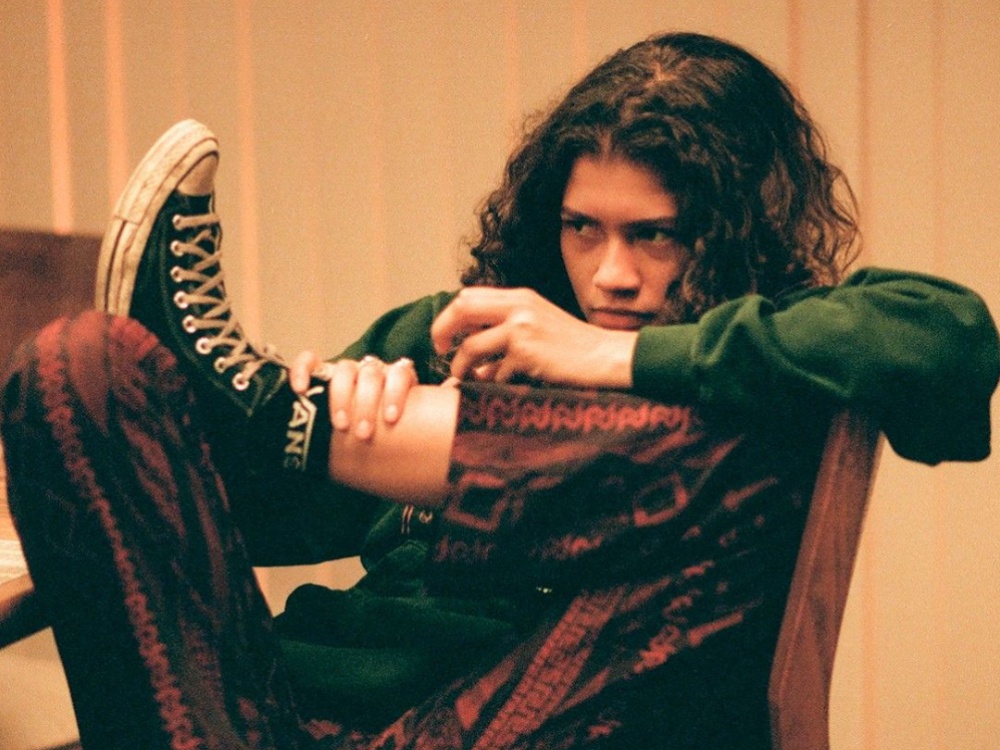 Zendaya Coleman playing Rue Bennett in HBO's Euphoria