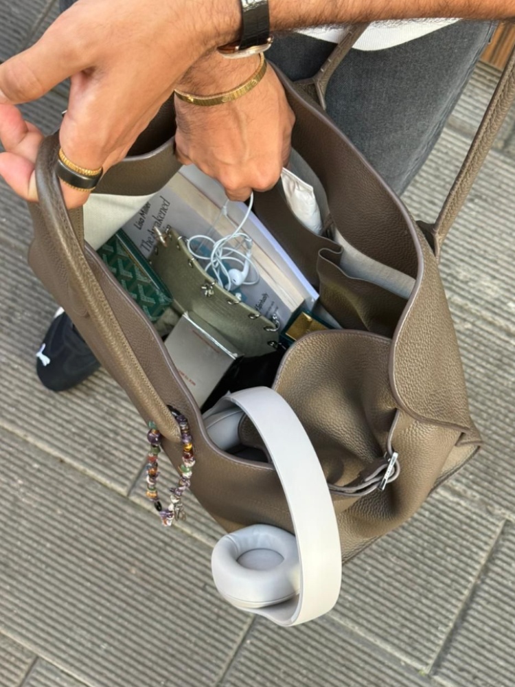 Inside Akshat Rajan's The Row bag