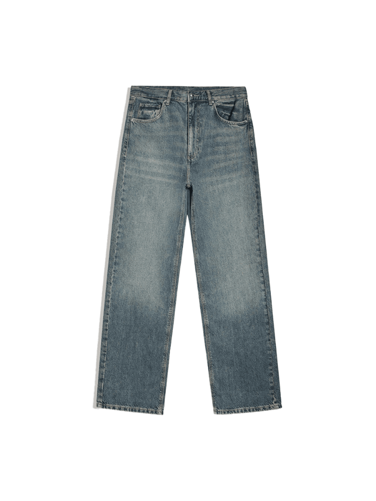 Straight baggy jeans, Bershka, ₹2,950