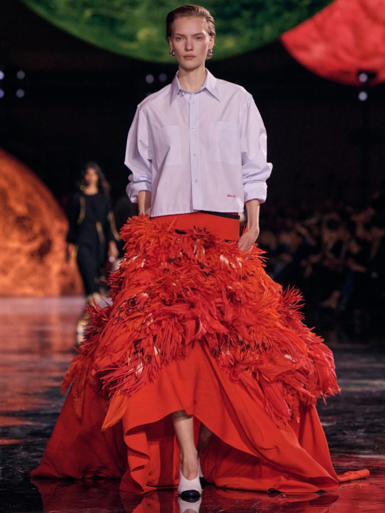 Look 20 from Chanel spring/summer 2026—Matthieu Blazy's debut collection