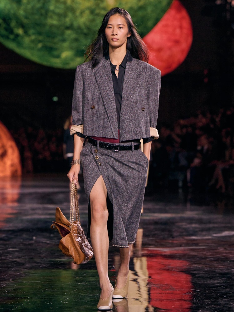 Look 5 from Chanel spring/summer 2026—Matthieu Blazy's debut collection