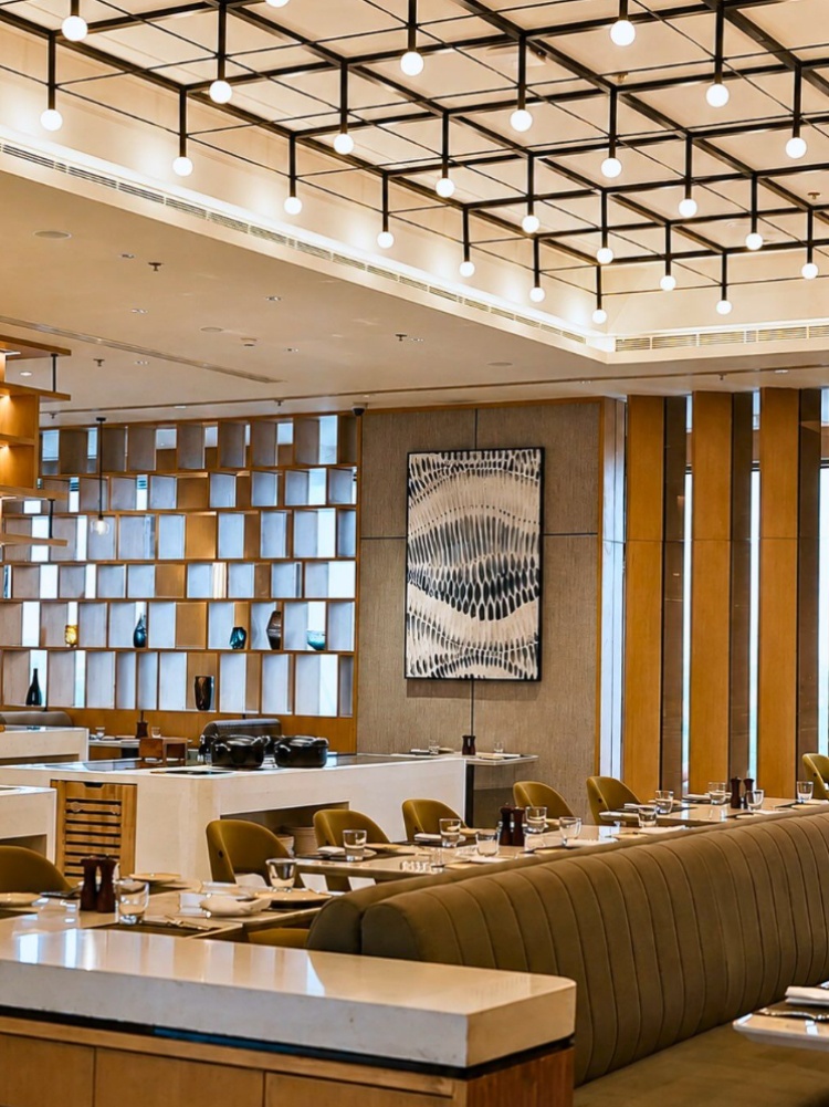 Buffet area