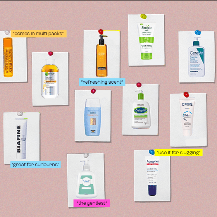 The Nod team's top drugstore skincare products