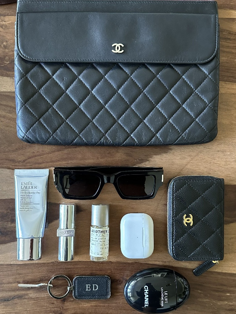 Inside Edward Lalrempuia’s Chanel bag