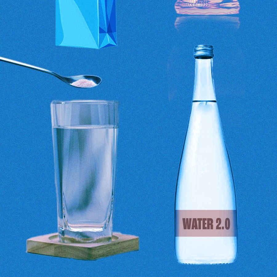 A representative image for electrolytes—the latest trend in health drinks