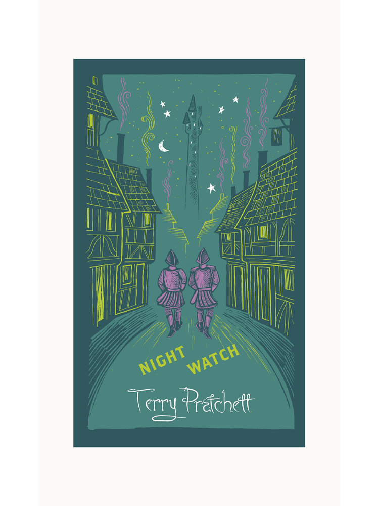 For older readers: Night Watch or Equal Rites, The Nod Mag