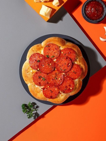 Pepperoni pie