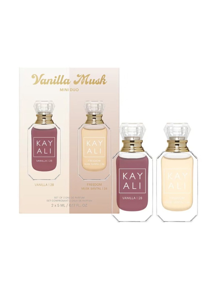 Freedom Musk Santal & Vanilla EDP Mini Duo, Kayali, ₹2,200